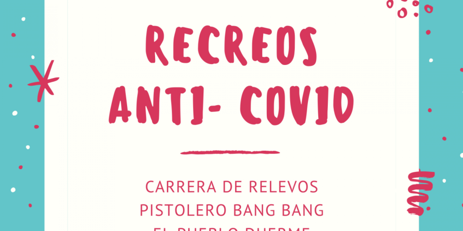 Azul Rojo Cian Magenta Blanco Pinceladas Borde Marco Noche de Juegos Invitación